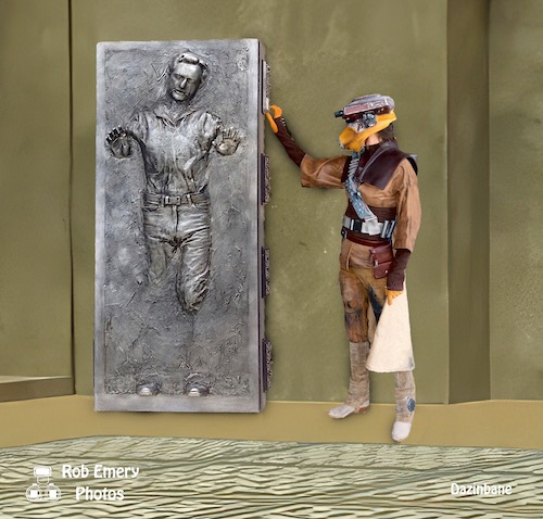 Leia frees man from Carbonite